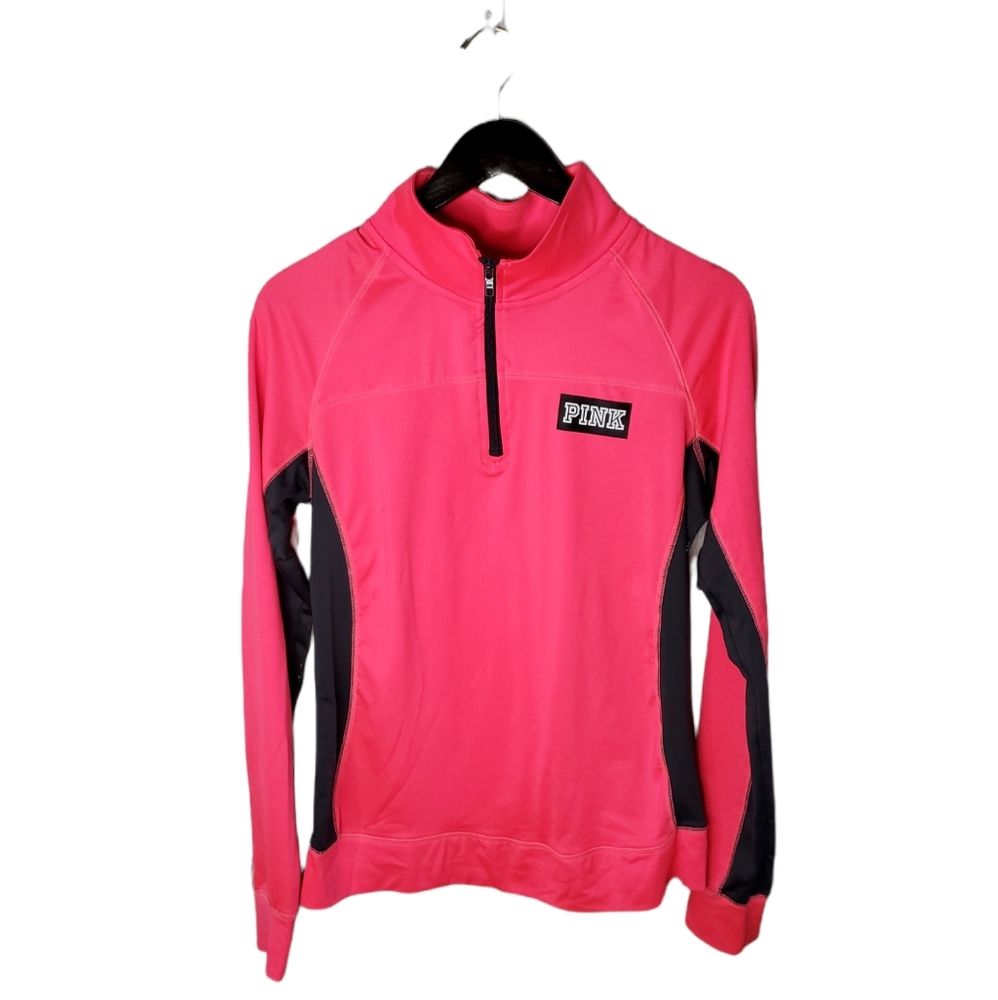 PINK VICTORIA'S SECRET Ultimate Quarter Zip Activewear Pullover